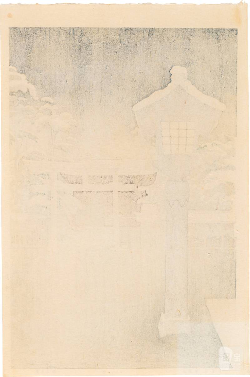 Noël Nouët (1885-1969) | The complete set of Scenes of Tokyo, Twenty-four Views (Tokyo fukei zen nijuyonmai) | Showa period, 20th century - 图18